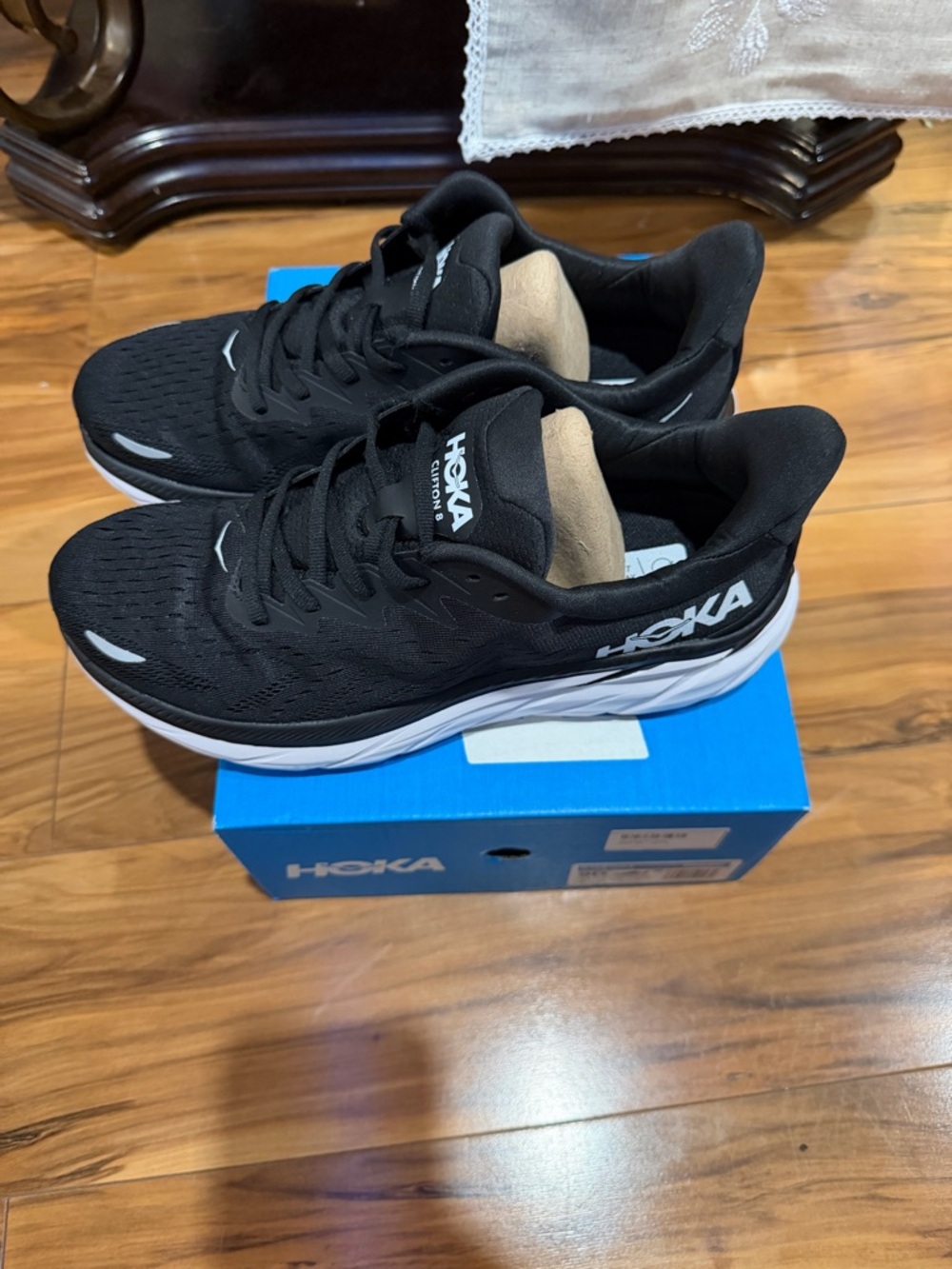HOKA Men’s Black Running Shoes